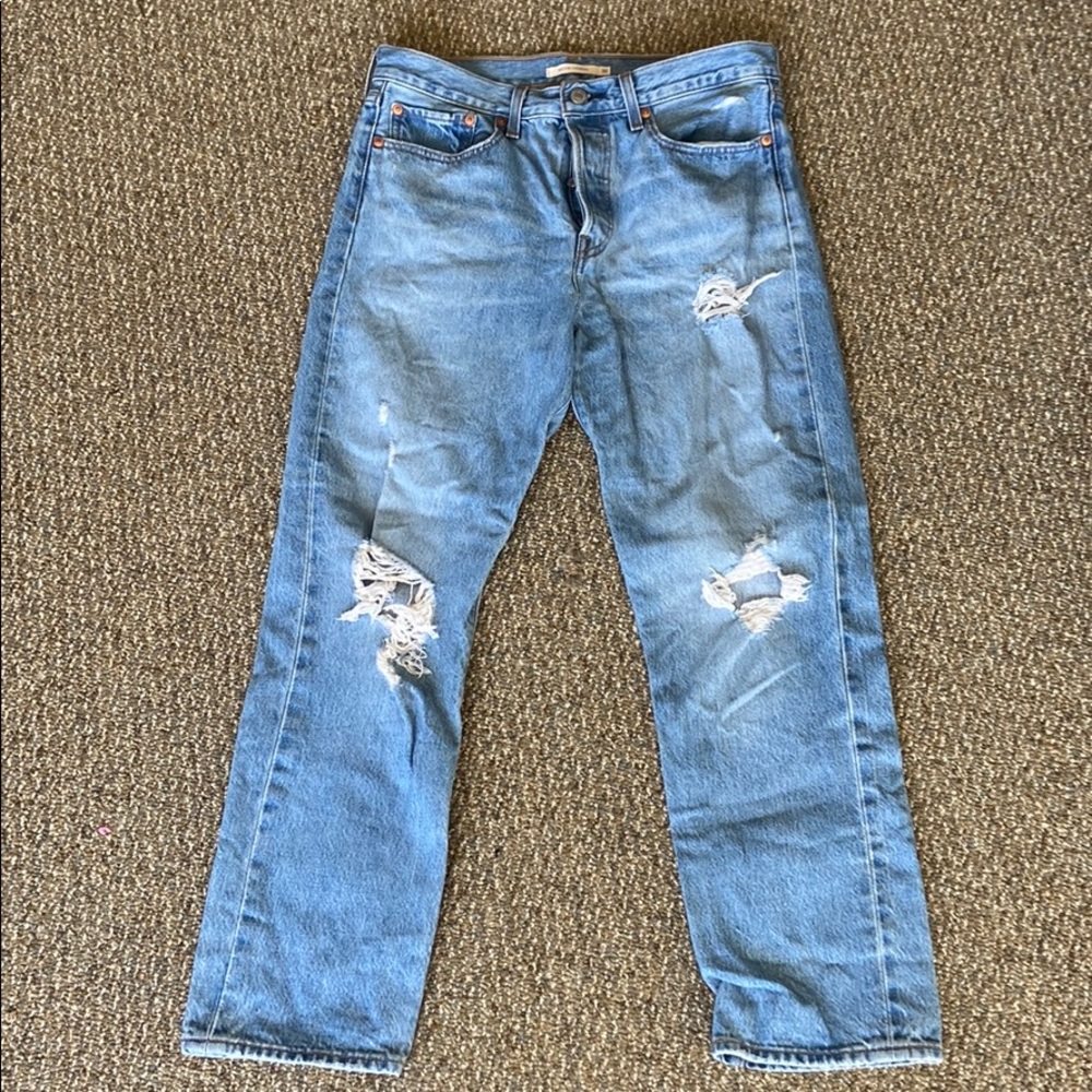 Levi Wedgie Straight Jeans